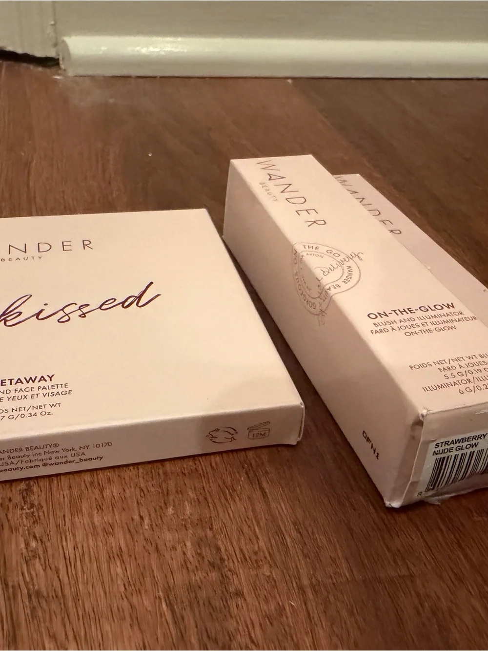 Wander Beauty Sunkissed Face Palette & Blush Stick Duo and lippy